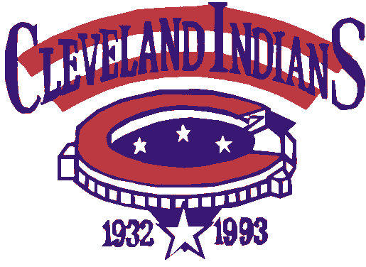 Cleveland Indians 1993 Stadium Logo iron on paper